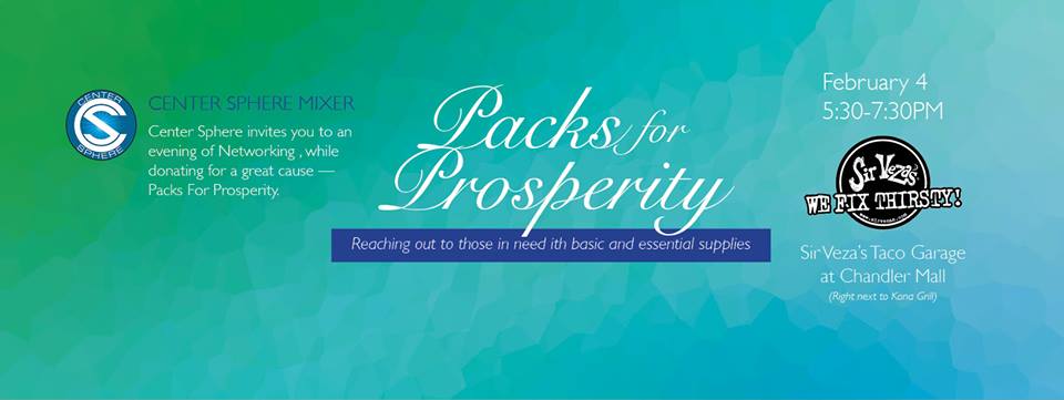 Packs for Prosperity